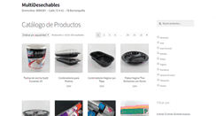 Desktop Screenshot of multidesechables.com