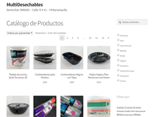 Tablet Screenshot of multidesechables.com